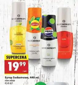 Biedronka Syrop Sodastream, 440 ml oferta