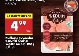 Biedronka Kiełbasa żywiecka z szynki Kraina Wędlin Select , 100 g oferta