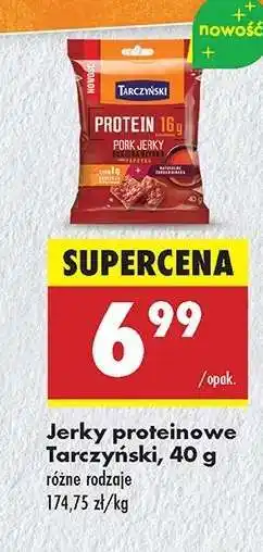 Biedronka Jerky proteinowe Tarczyński, 40 g oferta