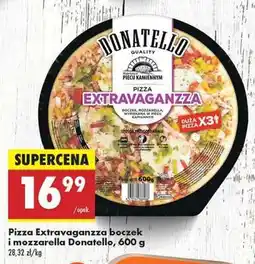 Biedronka Pizza Extravaganzza boczek i mozzarella Donatello , 600 g oferta