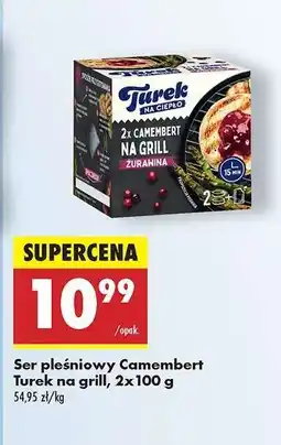 Biedronka Ser pleśniowy Camembert Turek na grill, 2x100 g oferta