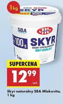 Biedronka Skyr naturalny SBA Mlekovita, 1 kg oferta