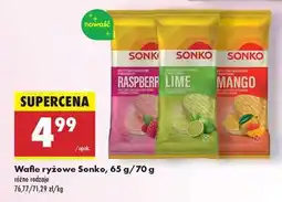 Biedronka Wafle ryżowe Sonko, 65 g/70 g oferta
