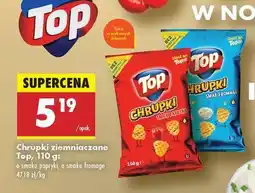 Biedronka Chrupki ziemniaczane Top ,110 g oferta