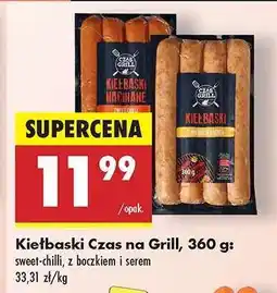 Biedronka Kiełbaski Czas na Grill, 360 g oferta
