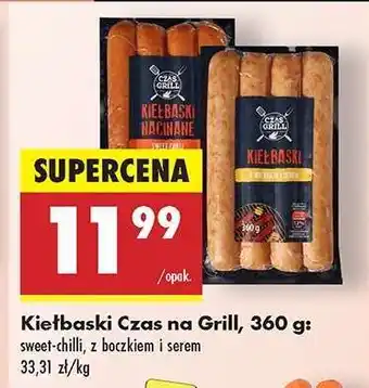 Biedronka Kiełbaski Czas na Grill, 360 g oferta