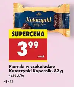 Biedronka Pierniki w czekoladzie Katarzynki Kopernik, 82 g oferta