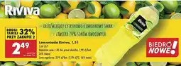 Biedronka Lemoniada Riviva, 1,5 l oferta