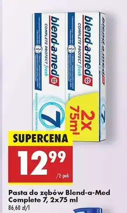 Biedronka Pasta do zębów blend-a-med Complete 7, 2x75 ml oferta