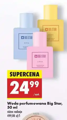 Biedronka Woda perfumowana Big Star, 50 ml oferta