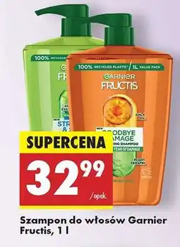 Biedronka Szampon do włosów Garnier Fructis, 1 l oferta