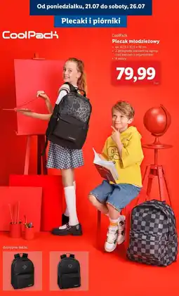 Lidl Plecak młodzieżowy Coolpack oferta