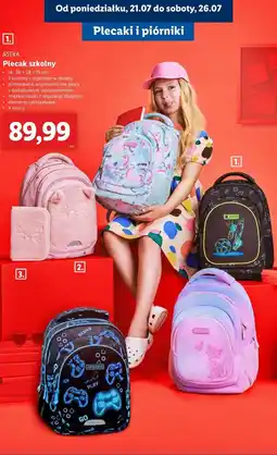 Lidl Plecak astrabag 39 x 28 15 cm Astra oferta