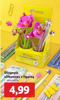 Lidl Długopis z figurką Beniamin oferta