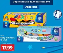 Lidl Farby pastelowe Astra oferta