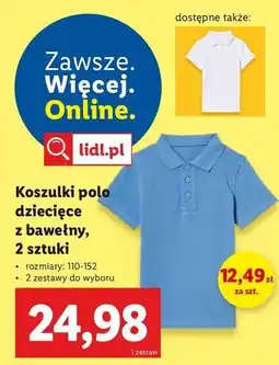 Lidl Koszulka polo oferta