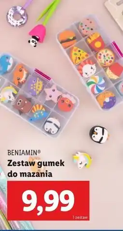 Lidl Zestaw gumek do mazania Beniamin oferta