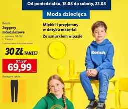 Lidl Joggery młodzieżowe 128-152 Bench oferta