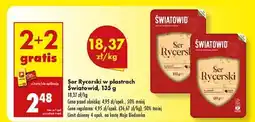 Biedronka Ser rycerski plastry Światowid oferta