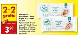 Biedronka Chusteczki nawilżane DADA Aqua oferta
