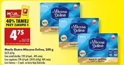 Biedronka Masło Ekstra Mleczna Dolina 200g oferta