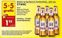 Biedronka Piwo Żywiec Jasne Pełne oferta