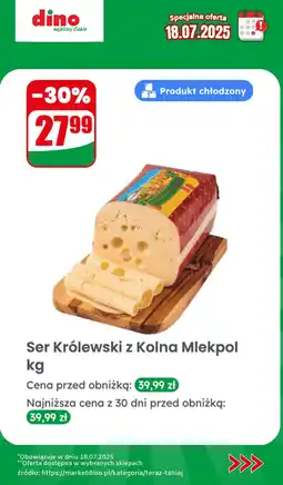 Dino Ser żółty Królewski z Kolna Mlekpol oferta