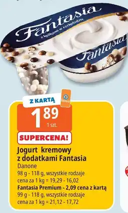E.Leclerc Jogurt kremowy z dodatkami Fantasia Danone oferta