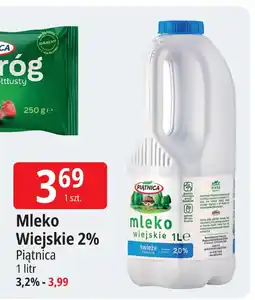 E.Leclerc Mleko wiejskie 2% Piątnica oferta
