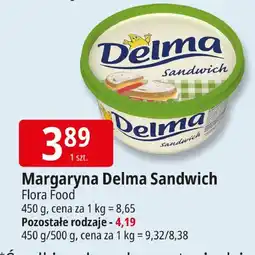 E.Leclerc Margaryna Delma Sandwich Flora Food oferta