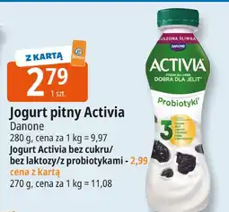 E.Leclerc Jogurt pitny Activia Danone oferta