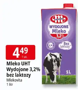 E.Leclerc Mleko UHT Wydojone 3,2% bez laktozy Mlekovita oferta