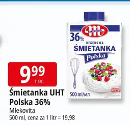 E.Leclerc Śmietanka UHT Polska 36% Mlekovita oferta