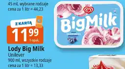 E.Leclerc Lody Big Milk Unilever oferta
