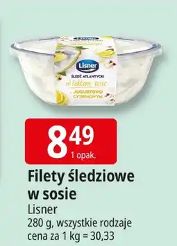 E.Leclerc Filety śledziowe w sosie Lisner oferta