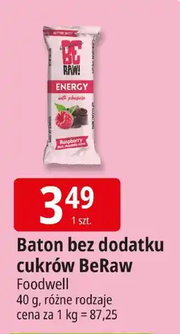 E.Leclerc Baton bez dodatku cukrów BeRaw Foodwell oferta