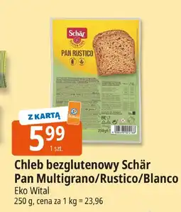 E.Leclerc Chleb bezglutenowy Schär Pan Multigrano/Rustico/Blanco Eko Vital oferta
