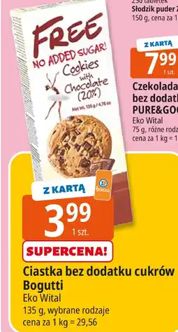 E.Leclerc Ciastka bez dodatku cukrów Bogutti Eko Vital oferta