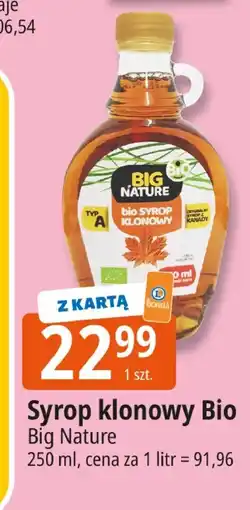 E.Leclerc Syrop klonowy Bio Big Nature oferta