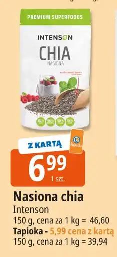 E.Leclerc Nasiona chia Intenson oferta