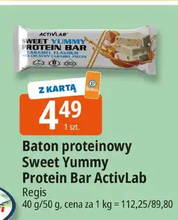 E.Leclerc Baton proteinowy Sweet Yummy Protein Bar ActivLab Regis oferta