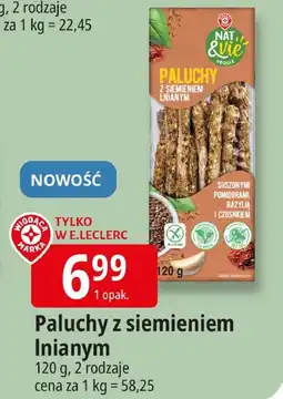 E.Leclerc Paluchy z siemieniem lnianym Leclerc oferta