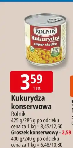 E.Leclerc Kukurydza konserwowa Rolnik oferta