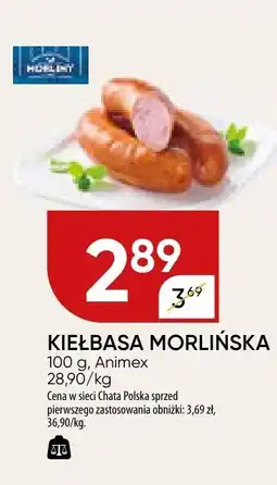 Chata Polska Kiełbasa morlińska Animex oferta