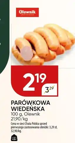 Chata Polska Parówkowa wiedeńska Olewnik oferta