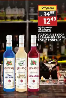 Wafelek Syrop Victoria's barmański różne rodzaje oferta