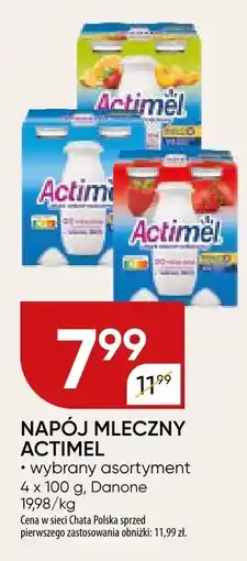 Chata Polska Napój mleczny Actimel Danone oferta