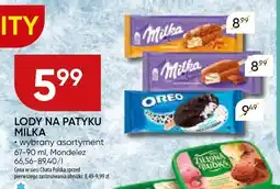Chata Polska Lody na patyku Milka wybrany asortyment oferta