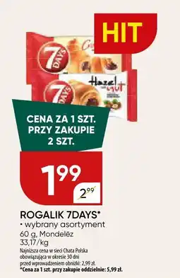 Chata Polska Rogalik 7days wybrany asortyment Mondelez oferta