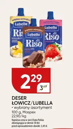 Chata Polska Deser Łowicz/Lubella oferta